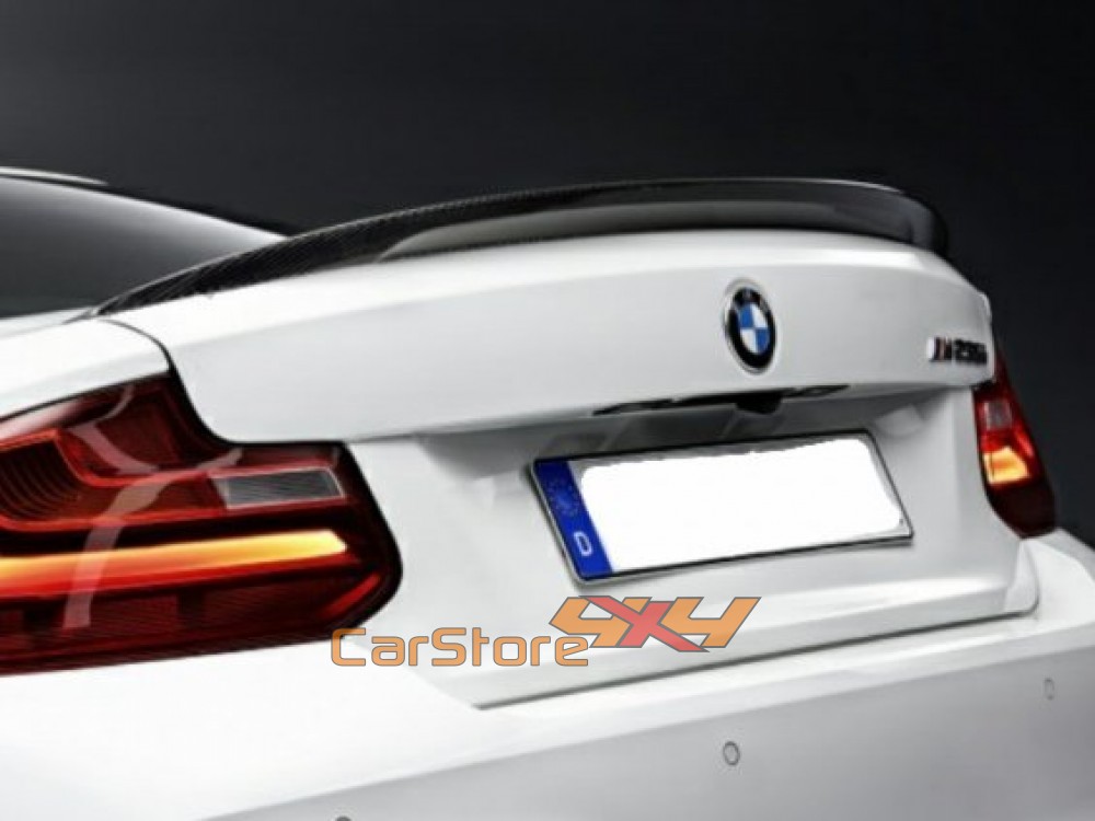 Aileron/spoiler Noir Brillant Pour BMW Série 2 F22/F23/F87 Coupé - Neuf, Style M4 Performance