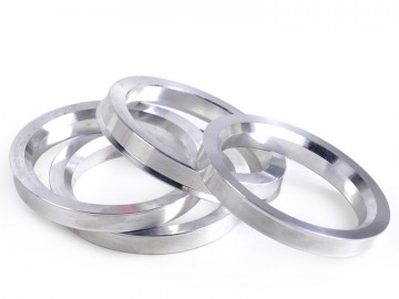 Aluminum Set Of 4 X Hub Rings 72,6-70,1