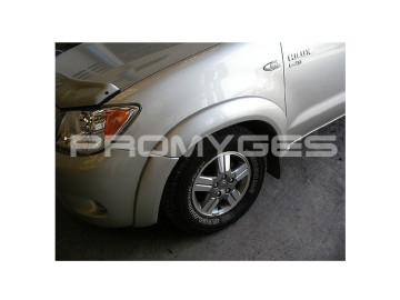 Arcos das Rodas (Pára-lamas) ABS Cabine Extra & Dupla- TOYOTA HILUX / VIGO (2005-2015)