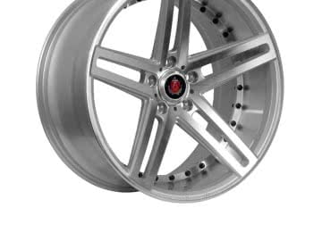 Axe Ex20 20X10 Et42 114.3 Silver / Polished Face+Barrel