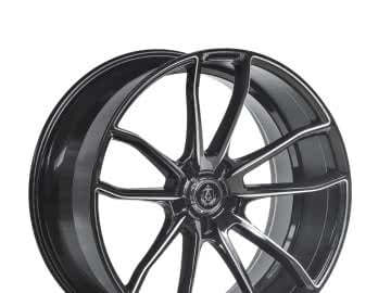 Axe Ex33 22X10.5 Et38 108 Full Black/chamfer