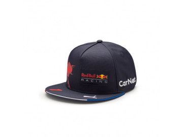 BONÉ ABA PLANA, RED BULL RACING MAX VERSTAPPEN, AZUL