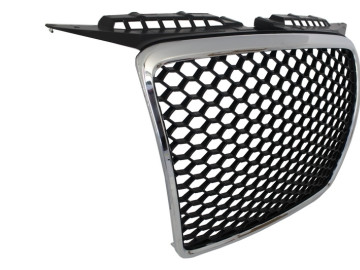 Badgeless Front Grille suitable for AUDI A3 8P (2004-2007) RS Design