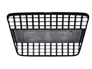 Badgeless Front Grille suitable for AUDI Q7 4L (2006-2015) S-Line Piano Black