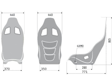 Baket Corrida Sparco Ultra