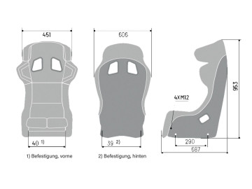 Baket Sparco ADV Competition Pad