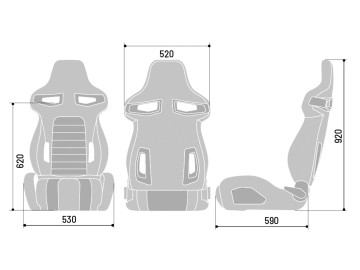 Baket Sparco Desportivo R333