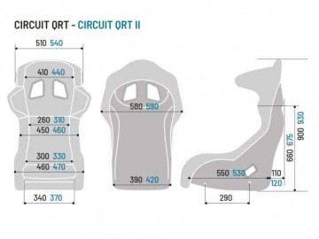 Baket Sparco Circuit QRT II