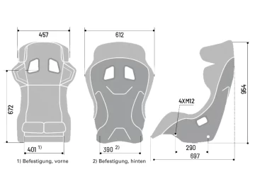 Baket Sparco Master Advanced 