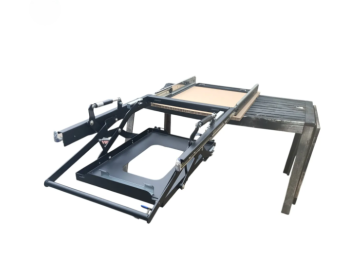 Bandeja deslizante e rebatível OFFROAD para frigorífico