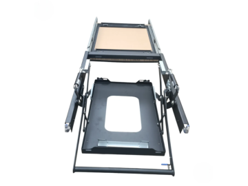 Bandeja deslizante e rebatível OFFROAD para frigorífico