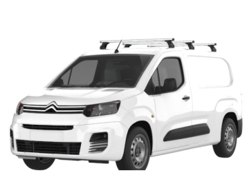 Barra Tejadilho Citroën Berlingo XL (III) (2018-->) CRUZ Alu Cargo AF - 3 barras de alumínio