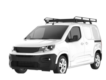 Barra Tejadilho Peugeot Partner L1/Standard (III) (2018-->) Módulo CRUZ Evo Rack - Porta-bagagens em aço 