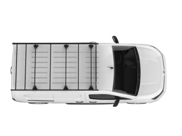 Barra de Tejadilho  Fiat Doblo Maxi (II.2) (2015-->2022) Módulo CRUZ Evo Rack - Porta-bagagens em aço