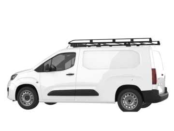 Barra de Tejadilho Opel / Vauxhall Combo L1H1 (D) (2012-->2018) Módulo CRUZ Evo Rack - Porta-bagagens em aço