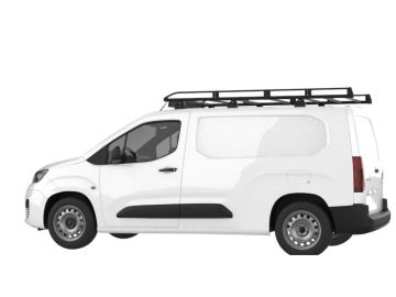 Barra de Tejadilho Opel / Vauxhall Combo L2H1 (D) (2012-->2018) Módulo CRUZ Evo Rack - Porta-bagagens em aço