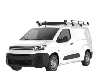 Barra de Tejadilho Opel / Vauxhall Combo XL (E) (2018-->) Módulo CRUZ Evo Rack Alu - Porta-bagagens em alumínio