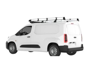 Barra de Tejadilho Opel / Vauxhall Combo XL (E) (2018-->) Módulo CRUZ Evo Rack Alu - Porta-bagagens em alumínio