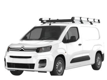 Barra de Tejadilho Renault Express L1H1 (fixpoint) (2021-->) Módulo CRUZ Evo Rack Alu - Porta-bagagens em alumínio