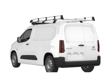 Barra de Tejadilho Renault Kangoo (I) (1997-->2008) Módulo CRUZ Evo Rack Alu - Porta-bagagens em alumínio