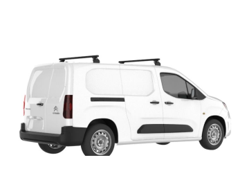 Barra de Tejadilho Renault Kangoo Maxi / L2 (II.2 - portas traseiras) (2014-->2021) CRUZ Alu Cargo AF - 2 barras de alumínio