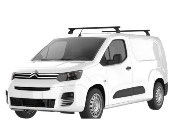 Barra de Tejadilho Renault Kangoo Maxi / L2 (II.2 - portas traseiras) (2014-->2021) CRUZ Alu Cargo AF - 2 barras de alumínio