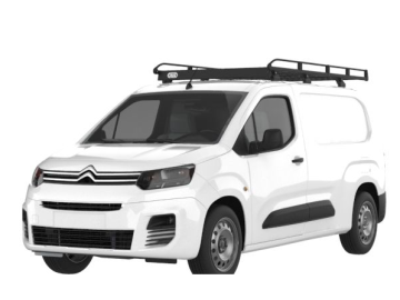 Barra de Tejadilho Renault Kangoo Maxi / L2 (II.2 - portas traseiras) (2014-->2021) Módulo CRUZ Evo Rack - Porta-bagagens em aço