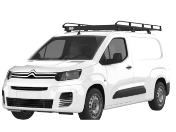 Barra de Tejadilho Renault Kangoo Van (II - portas traseiras) (2008-->2014) Módulo CRUZ Evo Rack - Porta-bagagens em aço