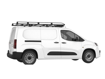 Barra de Tejadilho Renault Kangoo Van / L1 (II.2 - portas traseiras) (2014-->2021) Módulo CRUZ Evo Rack - Porta-bagagens em aço