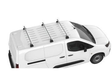 Barra de Tejadilho Volkswagen Caddy Maxi (III) (2007-->2011) CRUZ Alu Cargo AF - 3 barras de alumínio