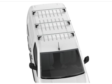 Barra de Tejadilho Volkswagen Caddy (V) (2020-->) CRUZ Alu Cargo AF - 3 barras de alumínio