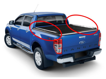 Barras Longitudinais do Tejadilho -Toyota Hilux Vigo (2005-2015)