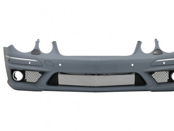 Body Kit + Central Grille suitable for MERCEDES-Benz E-Class W211 2002-2009 E63 A-Design