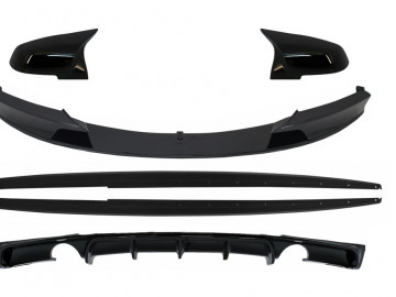 Body Kit Exterior suitable for BMW 3 Series F30 F31 (2011-2019) M Performance Design Piano Black