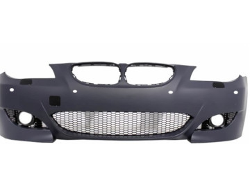 Body Kit Front and Rear Bumper suitable for BMW 5 Series E60 (2007-2010) LCI M5 Design with PDC 18mm