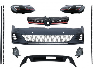 Body Kit and LED Headlights Sequential Dynamic Turning Lights suitable for VW Golf 7.5 VII Facelift (2017-up) GTI Design