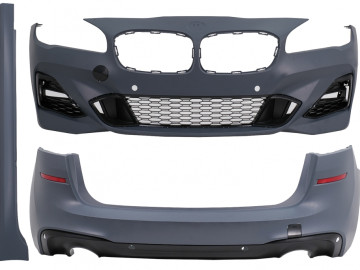 Body Kit suitable for BMW 2 Series F45 LCI Active Tourer (05.2017-12.2019) M-Technik Design Double Outlet for Single Exhaust