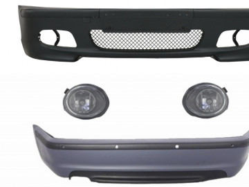 Body Kit suitable for BMW 3 Series E46 Sedan (1998-2004) Bumper With PDC and Fog Lights M-Technik Design