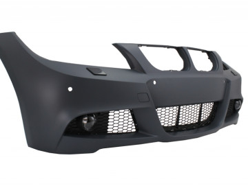 Body Kit suitable for BMW 3 Series E90 LCI Limousine (2008-2011) M-Technik Design with Front Bumper Splitters Spoiler