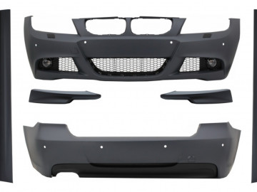 Body Kit suitable for BMW 3 Series E90 LCI Limousine (2008-2011) M-Technik Design with Front Bumper Splitters Spoiler