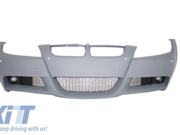 Body Kit suitable for BMW 3 Series Touring E91 (2005-2008) M-Technik Design With Exhaust Muffler M-Power 