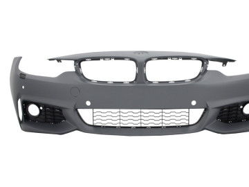 Body Kit suitable for BMW 4 Series F32 Coupe (2013-up) Trunk Spoiler with Central grilles and Mirror Covers Sport Design