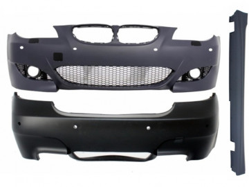 Body Kit suitable for BMW 5 Series E60 LCI (2007-2010) Limousine M5 Design PDC 18mm with Side Skirts