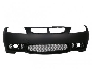 Body Kit suitable for BMW E90 3 Series 04-08 Non-LCI M3 Design with Grille Double Stripe Piano Black