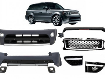 Body Kit suitable for Land Range Rover Sport L320 Facelift (2009-2013) Autobiography Design Black Grille Edition