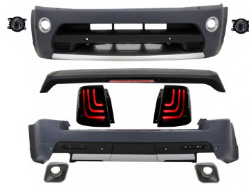 Body Kit suitable for Land Range Rover Sport L320 Facelift (2009-2013) Autobiography Design with Smoke Taillights Glohh