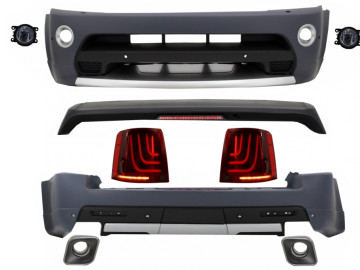 Body Kit suitable for Land Range Rover Sport L320 Facelift (2009-2013) Autobiography Design with Taillights Glohh