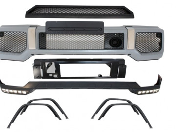 Body Kit suitable for Mercedes G-Class W463 (1989-2017) G65 Design LED DRL Extension