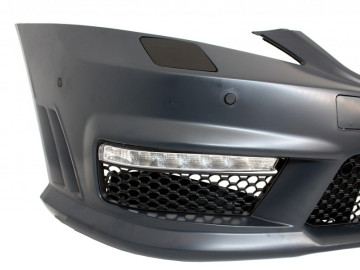 Body Kit suitable for Mercedes S-Class W221 (2005-2011) S63 S65 Design with Front Grille and Exhaust Muffler Tips