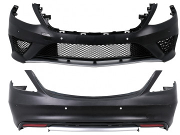 Body Kit suitable for Mercedes S-Class W222 (2013-06.2017) S63 Design Black